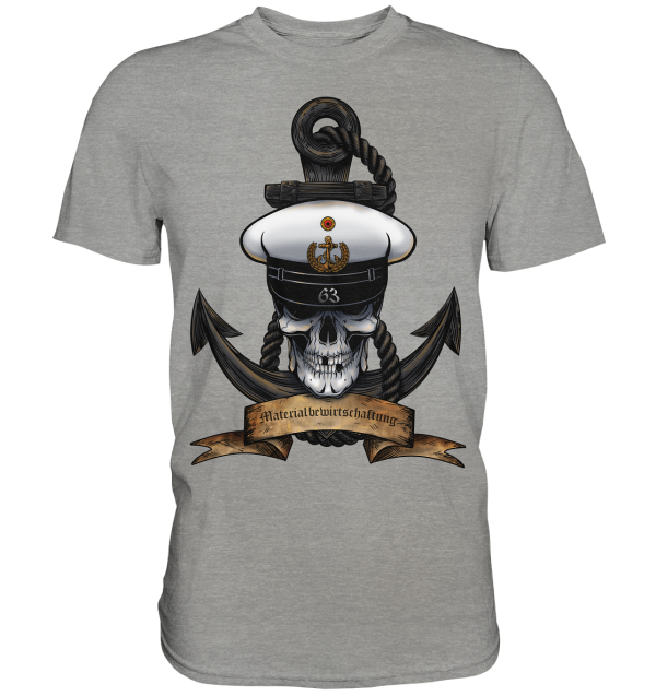 Marine 63 - Materialbewirtschaftung   - Premium Shirt Online-Schn?ppchen – Bild 4