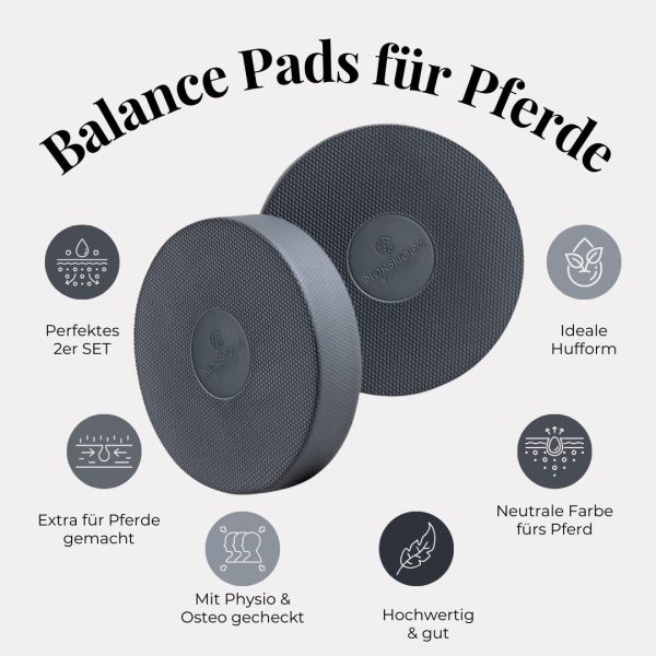 Balance Pads für Pferde! Aktiviere mehr Balance, Gelassenheit und Beweglichkeit. (2er Pack) Angebot