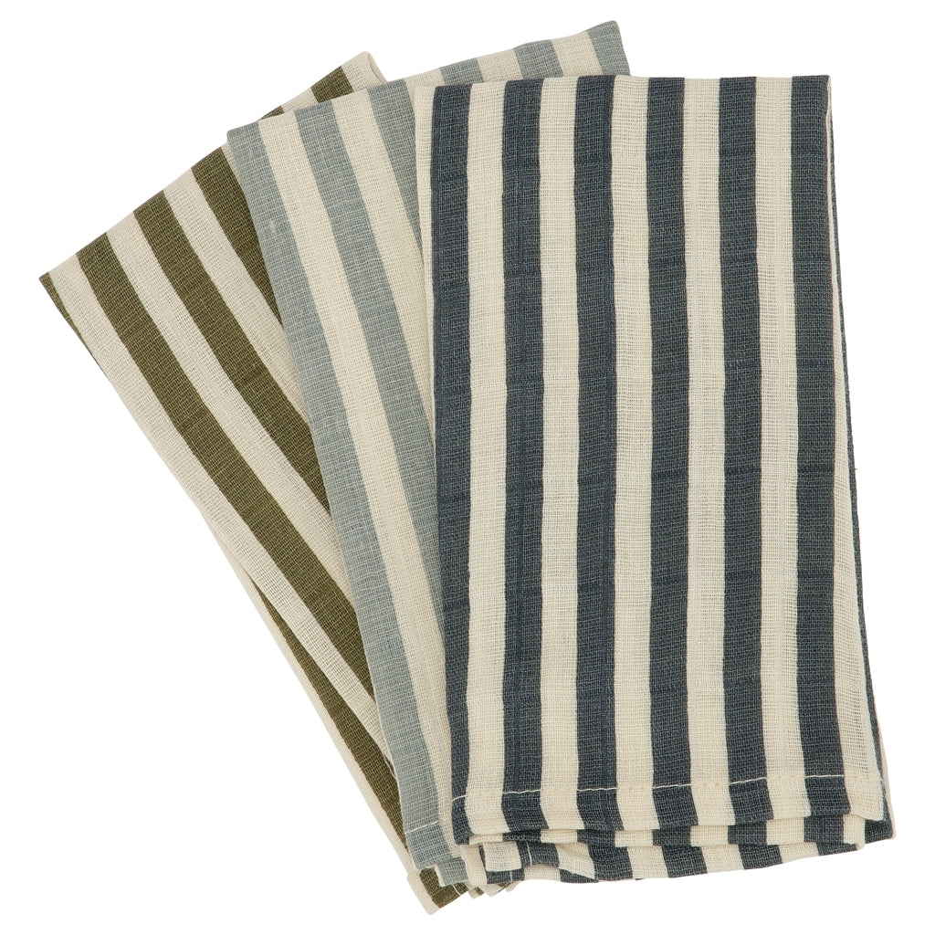Sui Muslin Wash Cloths – Marine stripe cold Rabatt